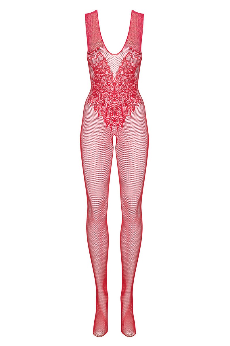 N112 КРАСНЫЙ Bodystocking