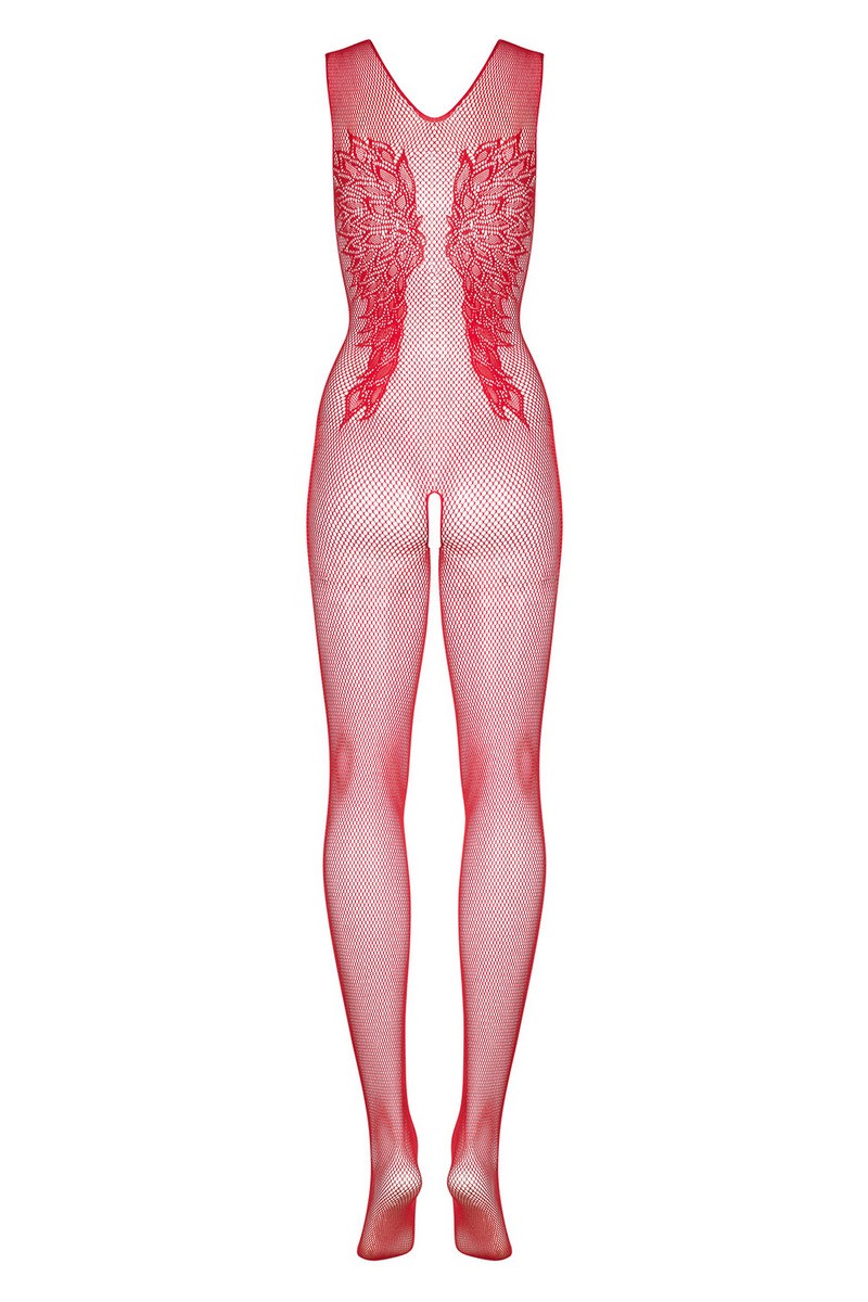 N112 КРАСНЫЙ Bodystocking