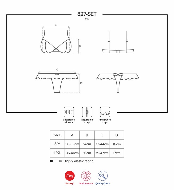 827 Set Комплект из 2 частей