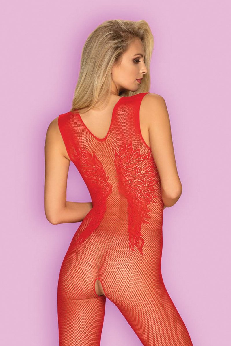 N112 КРАСНЫЙ Bodystocking