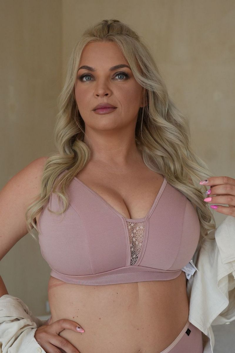 MARCELLA POWDER Bra micromodal Бюст