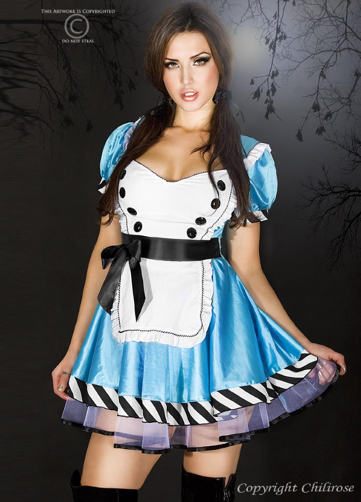 3354 ALICE IN WONDERLAND Costume Игровой костюм